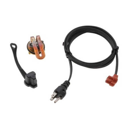 Zerostart Engine Heater - 1000W 120V, 1-5/8in. Plug, Brass Adapter Gm 3100059